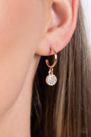 Paparazzi Bodacious Ballroom - Gold dainty Hoops