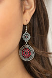 Paparazzi Bohemian Bedazzle - Red - Veronica's Jewelry Paradise, LLC