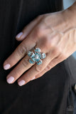 Paparazzi Botanical Ballroom - Blue - Veronica's Jewelry Paradise, LLC