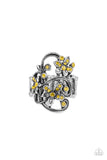 Paparazzi Bouquet Toss - Yellow - Veronica's Jewelry Paradise, LLC