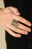 Paparazzi Bouquet Toss - Yellow - Veronica's Jewelry Paradise, LLC
