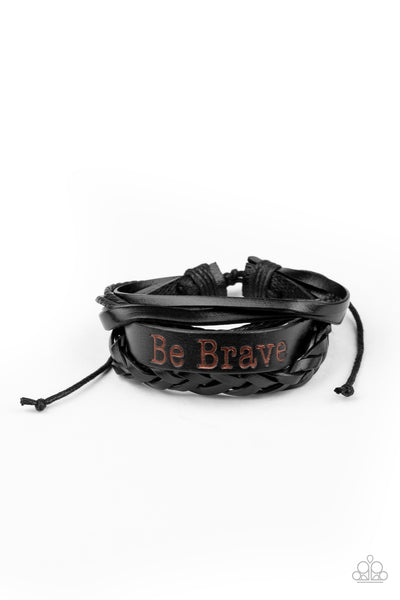 Paparazzi Brave Soul - Black - Veronica's Jewelry Paradise, LLC