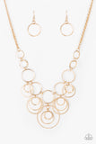 Paparazzi Break The Cycle - Gold - Veronica's Jewelry Paradise, LLC
