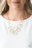 Paparazzi Break The Cycle - Gold - Veronica's Jewelry Paradise, LLC