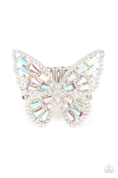 Paparazzi Bright-Eyed Butterfly - Multi Ring