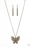 Paparazzi Butterfly Boutique - Brass - Veronica's Jewelry Paradise, LLC