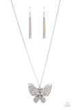 Paparazzi Butterfly Boutique - Silver - Veronica's Jewelry Paradise, LLC