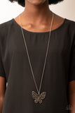 Paparazzi Butterfly Boutique - Silver - Veronica's Jewelry Paradise, LLC