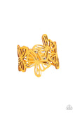 Paparazzi Butterfly Breeze - Yellow - Veronica's Jewelry Paradise, LLC