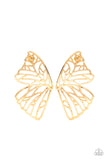 Paparazzi Butterfly Frills - Gold - Veronica's Jewelry Paradise, LLC