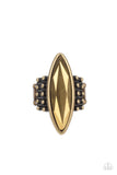 Paparazzi Renegade Radiance - brass - Veronica's Jewelry Paradise, LLC