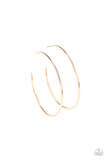 Paparazzi Can I Get a HOOP HOOP - Gold - Veronica's Jewelry Paradise, LLC