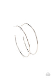 Paparazzi Can I Get a HOOP HOOP - Silver - Veronica's Jewelry Paradise, LLC