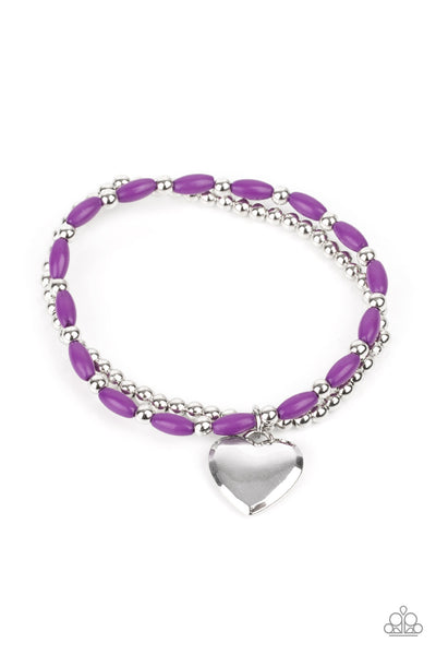 Paparazzi Candy Gram - Purple - Veronica's Jewelry Paradise, LLC