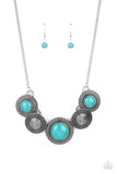 Paparazzi Canyon Cottage - Blue - Veronica's Jewelry Paradise, LLC
