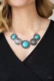 Paparazzi Canyon Cottage - Blue - Veronica's Jewelry Paradise, LLC