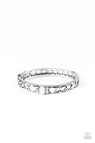 Paparazzi Caught In The Cross HEIRS- White - Veronica's Jewelry Paradise, LLC