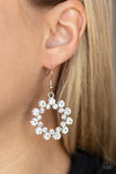 Paparazzi Champagne Bubbles - White - Veronica's Jewelry Paradise, LLC