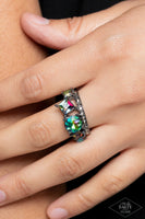 Paparazzi Champion Couture - Multi OilSpill Ring