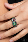 Paparazzi Champion Couture - Multi OilSpill Ring