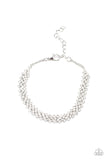 Paparazzi Chicly Candescent - White - Veronica's Jewelry Paradise, LLC