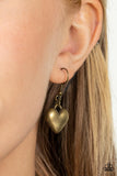 Paparazzi Chicly Cupid - Brass - Veronica's Jewelry Paradise, LLC