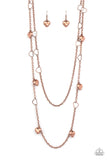 Paparazzi Chicly Cupid - Copper - Veronica's Jewelry Paradise, LLC