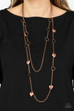 Paparazzi Chicly Cupid - Copper - Veronica's Jewelry Paradise, LLC