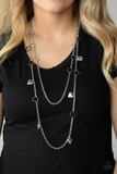 Paparazzi Chicly Cupid - Silver - Veronica's Jewelry Paradise, LLC
