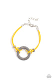 Paparazzi Choose Happy - Yellow - Veronica's Jewelry Paradise, LLC