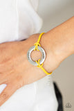 Paparazzi Choose Happy - Yellow - Veronica's Jewelry Paradise, LLC