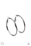 Paparazzi City Classic - Black Clip-Ons - Veronica's Jewelry Paradise, LLC
