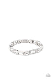 Paparazzi Classic Couture - White - Veronica's Jewelry Paradise, LLC