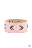 Paparazzi Cliff Glyphs - Pink - Veronica's Jewelry Paradise, LLC