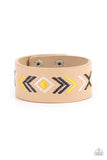 Paparazzi Cliff Glyphs - Yellow - Veronica's Jewelry Paradise, LLC