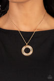 Paparazzi Clique Couture - Gold Necklace