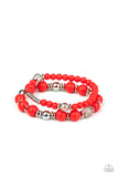 Paparazzi Colorful Collisions - Red - Veronica's Jewelry Paradise, LLC