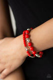 Paparazzi Colorful Collisions - Red - Veronica's Jewelry Paradise, LLC