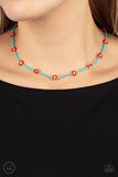 Paparazzi Colorfully Flower Child - Blue - Veronica's Jewelry Paradise, LLC