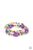 Paparazzi Confidently Crafty - Purple - Veronica's Jewelry Paradise, LLC
