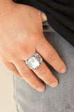 Paparazzi Conquered - White - Veronica's Jewelry Paradise, LLC