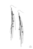 Paparazzi Cosmic Cascade - Black - Veronica's Jewelry Paradise, LLC
