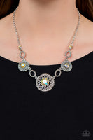 Paparazzi Cosmic Cosmos - Yellow Necklace