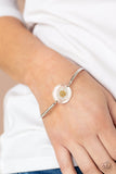Paparazzi Cottage Season - White - Veronica's Jewelry Paradise, LLC