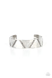 Paparazzi Couture Crusher - Silver - Veronica's Jewelry Paradise, LLC