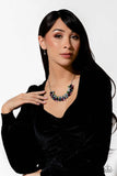 Paparazzi EMP EXCLUSIVE Crowning Collection - Multi Marquise-cut Necklace