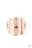 Paparazzi Crystal Corsets - Copper - Veronica's Jewelry Paradise, LLC