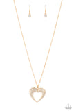 Paparazzi Cupid Charisma - Gold - Veronica's Jewelry Paradise, LLC