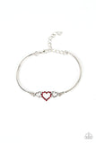 Paparazzi Cupids Confessions - Red - Veronica's Jewelry Paradise, LLC