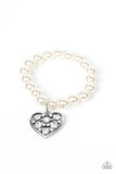 Paparazzi Cutely Crushing - White - Veronica's Jewelry Paradise, LLC